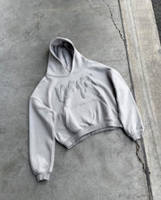 hip hop letters puff print hoodie, view 6 - MRSLM