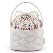 portable waterproof drawstring cosmetic bag, view 3 - MRSLM