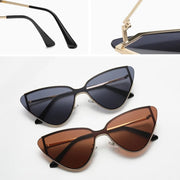 steampunk cat eye sunglasses, view 7 - MRSLM