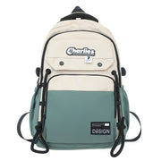 large nylon contrast backpack, view 9 - MRSLM