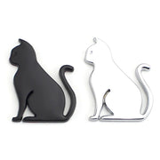 3d metal cat car sticker - MRSLM
