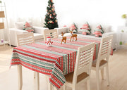 Christmas cotton-linen tablecloth - MRSLM
