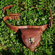 vintage heart belt satchel - MRSLM