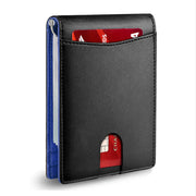 Cowhide card holder, view 10 - MRSLM