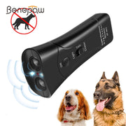 ultrasonic dog repeller with led flashlight, view 7 - MRSLM