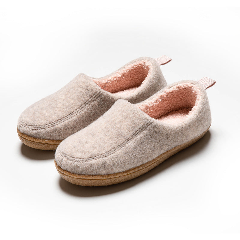 plush non-slip indoor slippers, view 9 - MRSLM