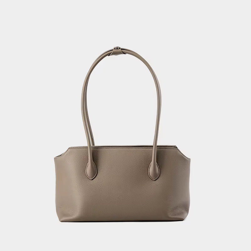 Genuine leather shoulder bag, view 3 - MRSLM