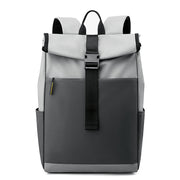 casual nylon computer backpack, view 6 - MRSLM