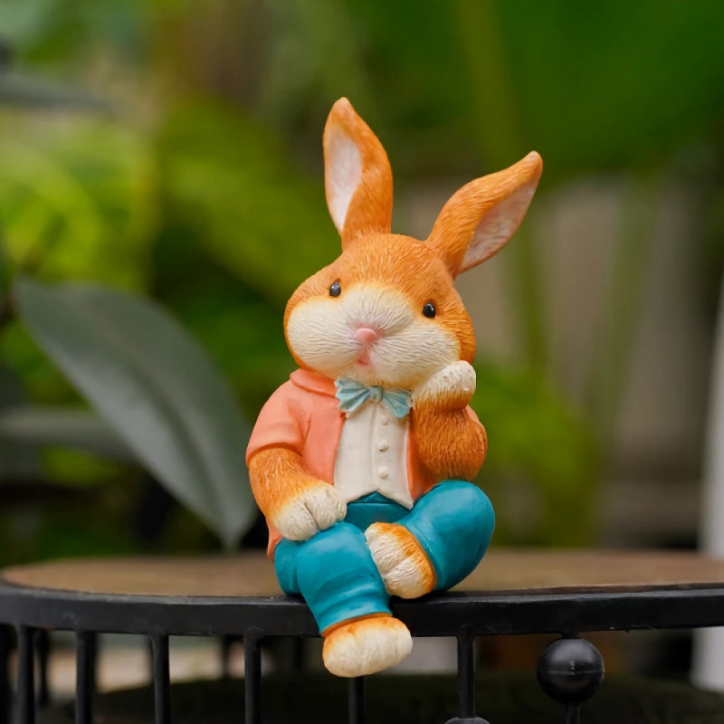rabbit resin statue - MRSLM