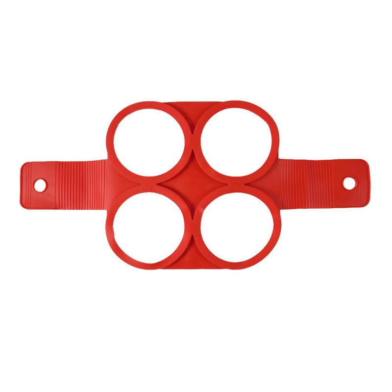 red silicone pancake and egg mold ring, view 12 - MRSLM