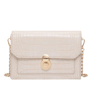 stone pattern pu crossbody bag - MRSLM