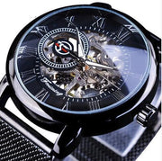 men's hollow mechanical watch, view 9 - MRSLM