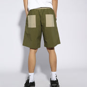 loose sports straight shorts, view 3 - MRSLM