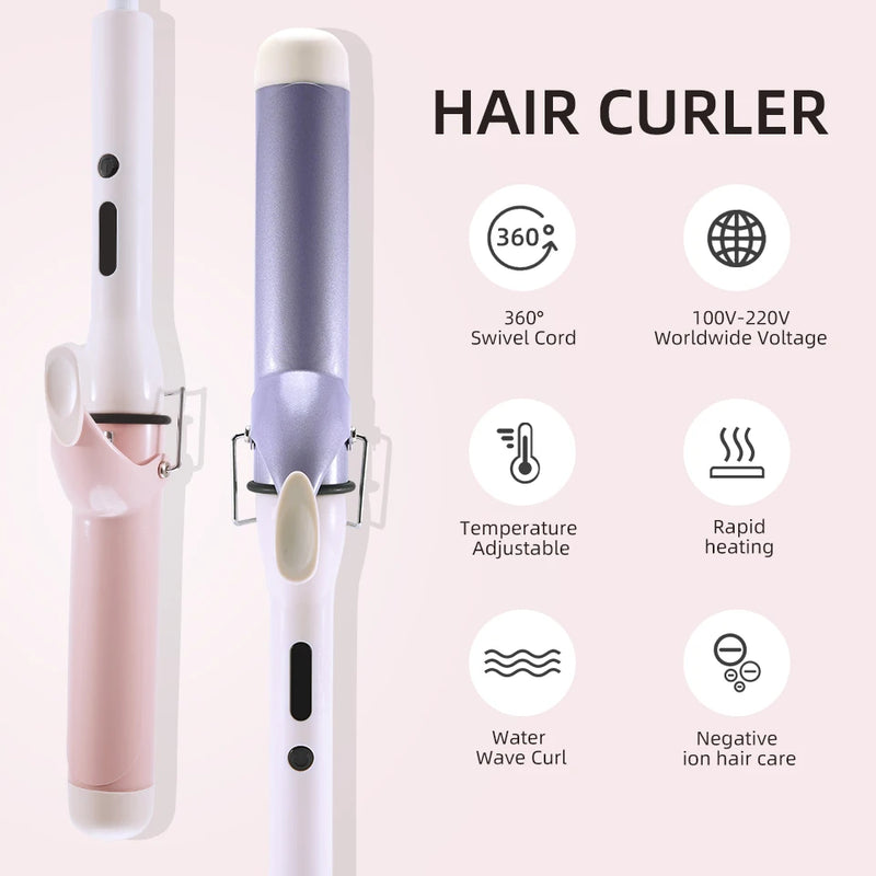 40mm water wave curling iron, view 4 - MRSLM