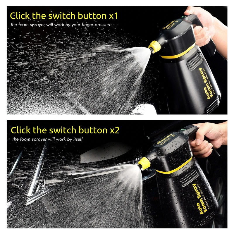 electric foam sprayer, view 5 - MRSLM