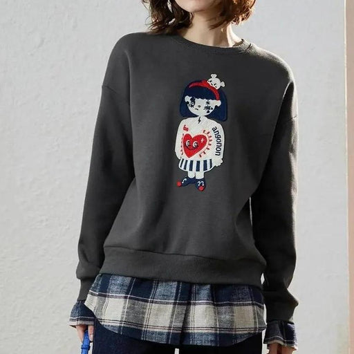 Patchwork checkered hoodie - MRSLM