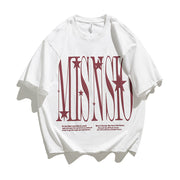 men's cotton round neck T-shirt, view 5 - MRSLM