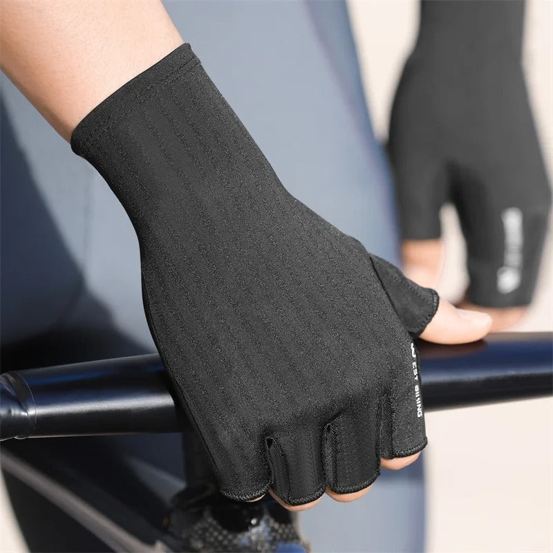 half finger cycling gloves for men and women, view 6 - MRSLM