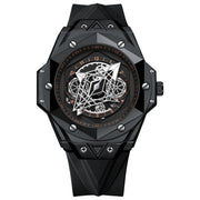 men's slim stainless steel quartz watch, view 8 - MRSLM