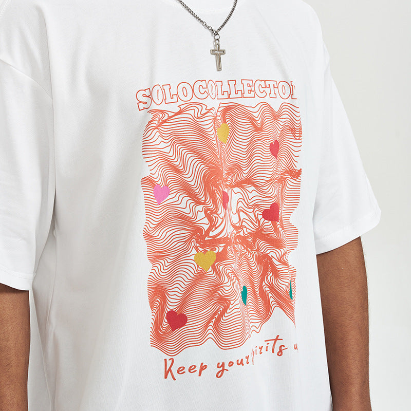 striped short-sleeve t-shirt, view 4 - MRSLM