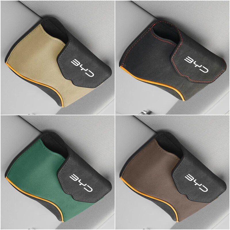 car visor glasses holder, view 8 - MRSLM