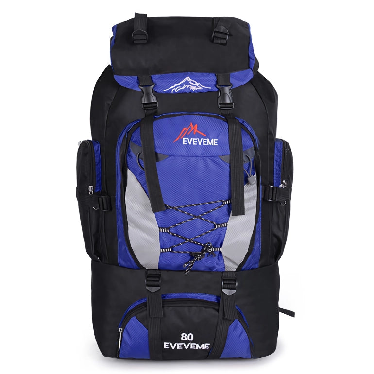 80L outdoor adventure backpack, view 5 - MRSLM