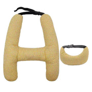 h-shape car seat neck support pillow, view 2 - MRSLM