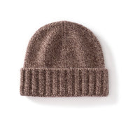 Thick cuffed knit beanie unisex, view 8 - MRSLM