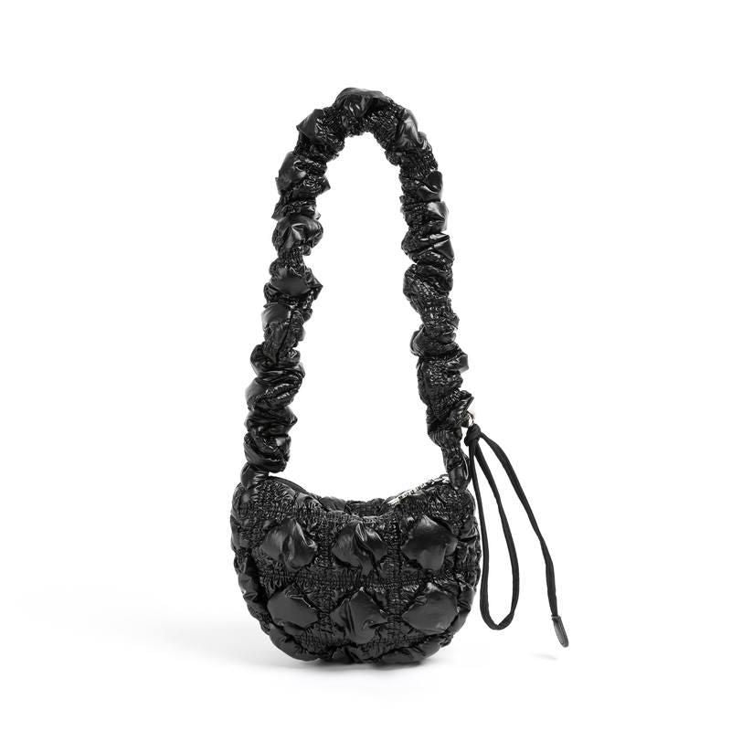 plaid crossbody shoulder bag, view 5 - MRSLM