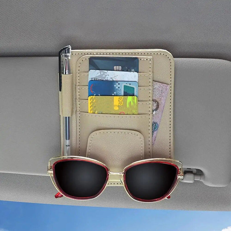 Car sun visor multi-pocket organizer, view 6 - MRSLM