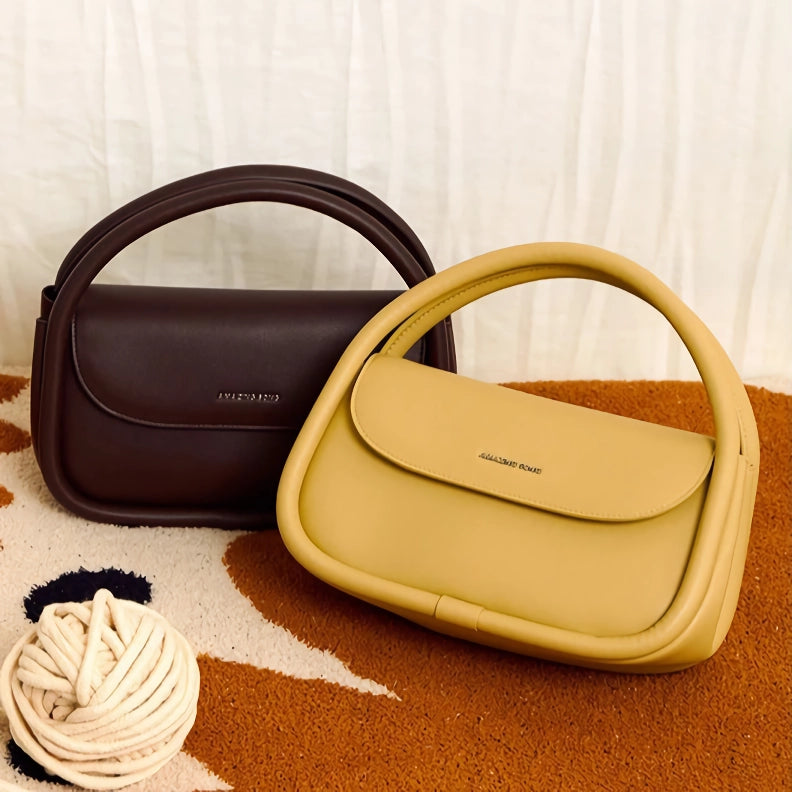 large soft split leather shoulder bag - MRSLM