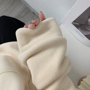 women's thick fleece hooded sweatshirt, view 4 - MRSLM