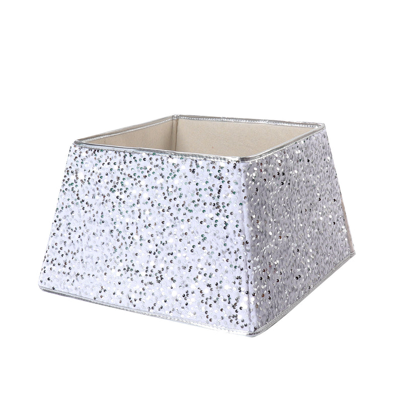 sequin Christmas tree skirt, view 2 - MRSLM