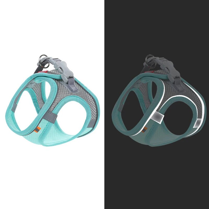 reflective dog harness vest, view 10 - MRSLM