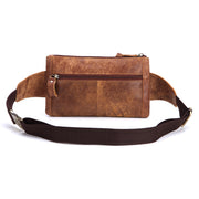 men's real leather chest bag, view 3 - MRSLM