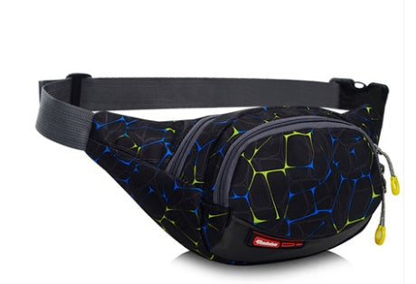 Waterproof Canvas Multi-pocket Phone Chest Bag