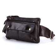 men's real leather chest bag, view 2 - MRSLM