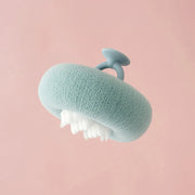 flower pattern bath sponge ball, view 3 - MRSLM
