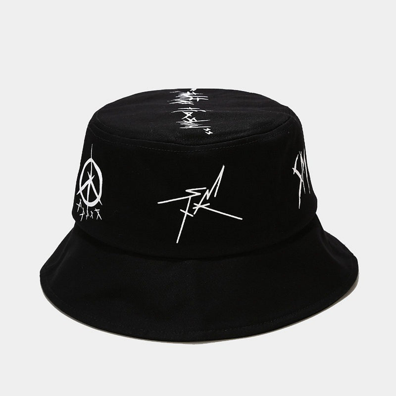 graffiti cotton bucket hat, view 3 - MRSLM