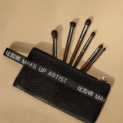goat hair eye shadow brush set, view 2 - MRSLM