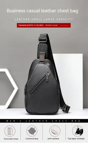 genuine leather shoulder bag, view 10 - MRSLM