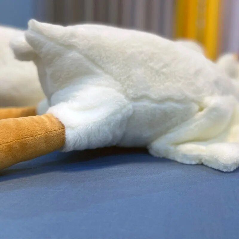 cozy duck plush pillow, view 6 - MRSLM