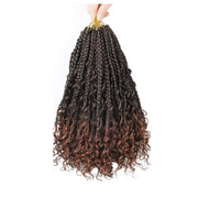 three-strand braid crochet hair, view 3 - MRSLM