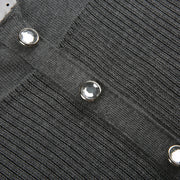 square collar short sleeve knit tee, view 8 - MRSLM