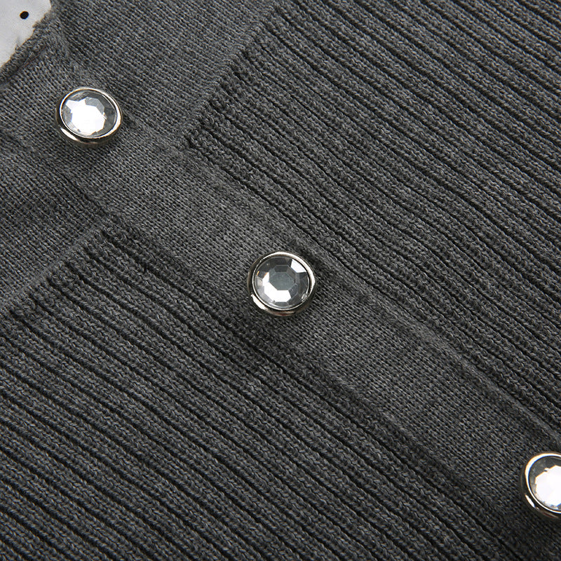 square collar short sleeve knit tee, view 8 - MRSLM