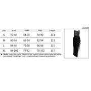 velvet lace maxi dress, view 8 - MRSLM