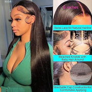 front lace human hair wig, view 6 - MRSLM