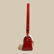 vintage leather shoulder bag, view 7 - MRSLM
