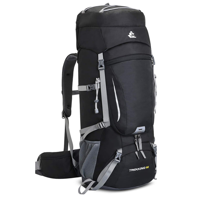 men's 60l waterproof hiking backpack, view 2 - MRSLM