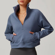 women's winter fleece hoodie, view 6 - MRSLM